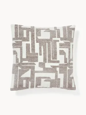 Westwing Collection Наволочка декоративная Fran, Ш 45 × Д 45 см, Greige