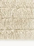 Westwing Collection Коврик для ванной Bailey пушистый, Ш 50 × Д 70 см, Приглушённый белый — фото 2