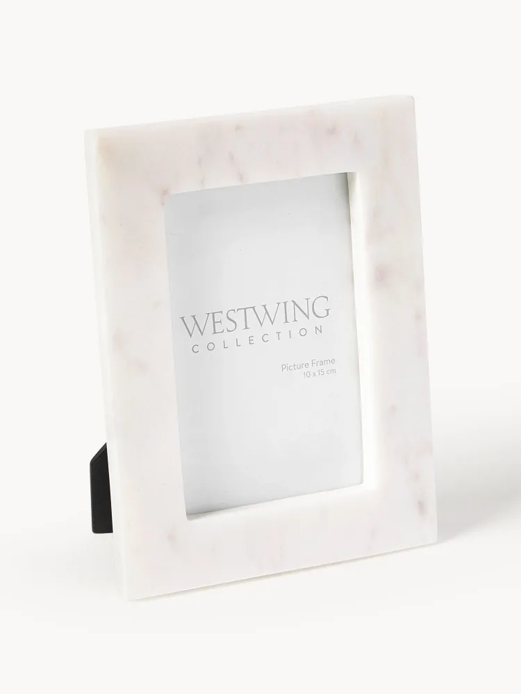 Westwing Collection Фоторамка Lugano из мрамора, разные размеры, арт. S83849