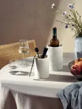 Westwing Collection Кулер для вина Agata из белого мрамора, 13 см — фото 5