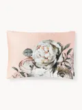 Westwing Collection Наволочка Blossom из хлопкового сатина, Ш 50 × Д 80 см, Светлый розовый — фото 8