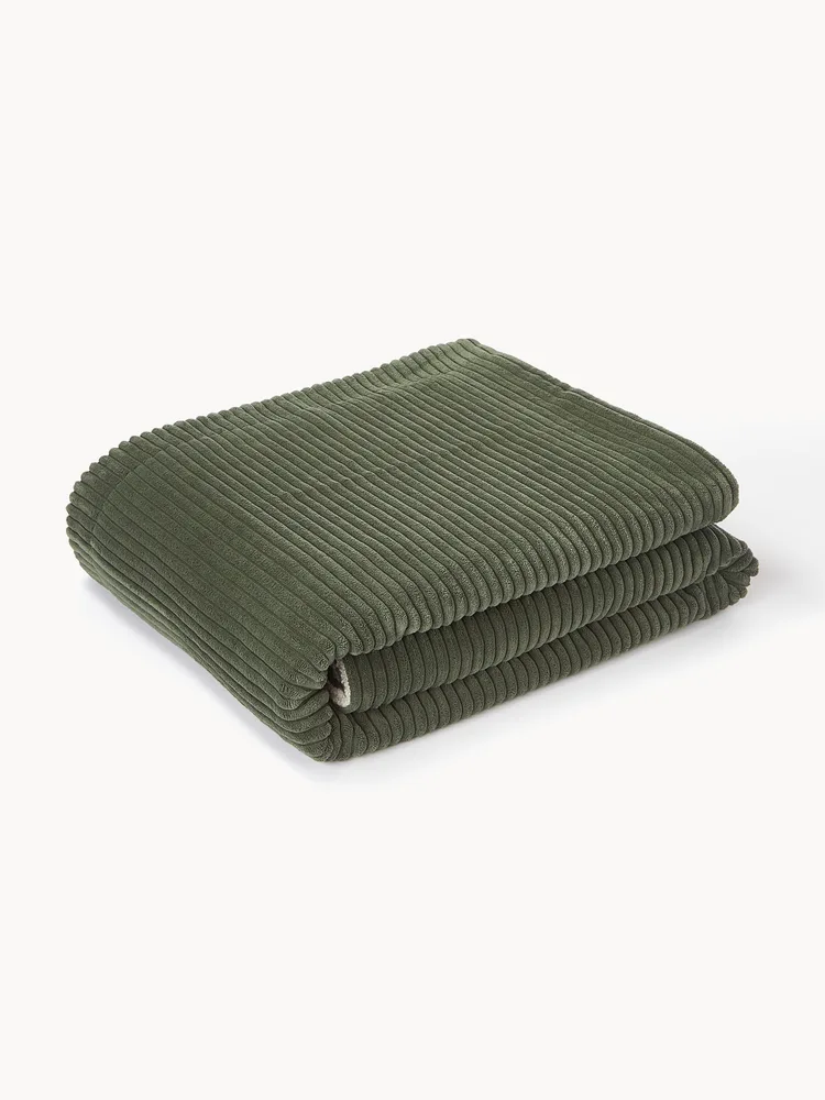 Westwing Collection Плед Kylen из вельвета двусторонний
