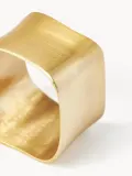 Кольцо для салфеток Westwing Collection Cuff, золотистое, набор 4 шт — фото 4