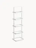 Yamazaki Обувница узкая вертикальная Tower из стали с порошковой окраской, 22х78х18 см, белая — фото 1