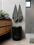 Zone Denmark Корзина для белья Ume со съемной крышкой, Ø 41 × В 55 см, Чёрный — фото 4