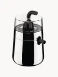 Соковыжималка для цитрусовых Alessi Toru электрическая из нержавеющей стали, 23х32х20 см, серебристая с чёрным — фото 2