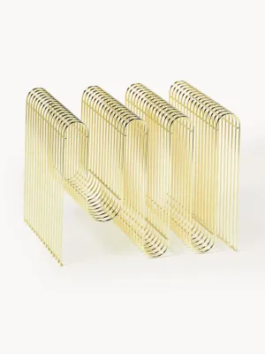 Aytm Газетница Curva, Ш 41 × В 30 см, Золото