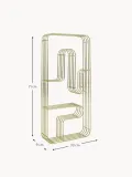 Aytm Полка настенная Curva из стали, 33х71 см — фото 2