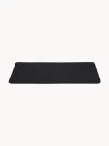 Aytm Подушка на скамью Curva из ткани букле, Ш 32 × Д 96 см, Чёрный — фото 1
