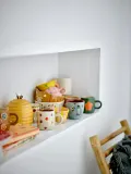 Bloomingville Mini Кружка детская Addy из каменной керамики с ручной росписью, 130 мл, диаметр 6 см, светло-бежевая — фото 3