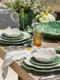 Bordallo Pinheiro Набор мисок Cabbage с ручной росписью в форме листа капусты, 2 предмета — фото 7