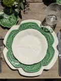 Bordallo Pinheiro Набор тарелок Cabbage в форме листа, 4 предмета — фото 6