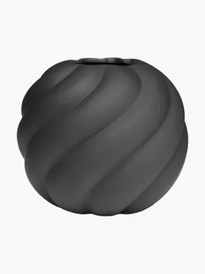Cooee Design Ваза ручной росписи Twist Ball из керамики, высота 20 см