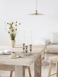 Набор светодиодных свечей Deluxe Home Art Real Flame, 2 предмета, В 24 см, Белый — фото 3