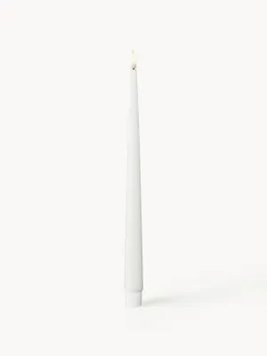Набор светодиодных свечей Deluxe Home Art Real Flame, 2 предмета, В 28 см, Белый