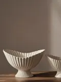 Ferm Living Миска декоративная из каменной керамики Fountain, ширина 41 см — фото 6