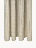 Ferm Living Штора для ванной Chambray хлопковая, Ш 160 × Д 205 см, Светлый бежевый — фото 1
