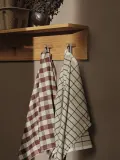 Ferm Living Полотенце кухонное Hale, Ш 50 × Д 70 см, Бордовый — фото 2
