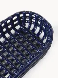 Ferm Living Корзина для хранения Nalan из керамики ручной работы, Ш 30 × Г 15 см, Тёмный синий — фото 4