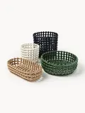 Ferm Living Корзина для хранения Nalan из керамики ручной работы, Ш 30 × Г 15 см, Тёмный синий — фото 6