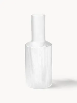 Карафка Ferm Living Ripple матовая, 1 л, полупрозрачная