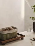 Корзина для хлеба Ferm Living Ito из органического хлопка, зелёная — фото 2