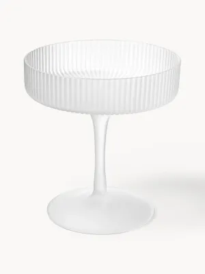 Ferm Living Бокал для шампанского Ripple, матовый, 150 мл