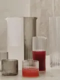 Карафка Ferm Living Ripple, 1,1 л, серо-прозрачная, глянцевая — фото 2