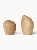 Набор солонки и перечницы Ferm Living Cairn из дуба, 2 предмета — фото 1