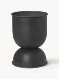 Ferm Living Кашпо Hourglass, высота 30 см, Ø 21 × В 30 см, Чёрный — фото 1