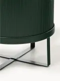 Ferm Living Кашпо на подставке Bau, 38 см, Ø 28 × В 38 см, Тёмный зелёный — фото 4