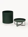 Ferm Living Кашпо на подставке Bau, 38 см, Ø 28 × В 38 см, Тёмный зелёный — фото 5
