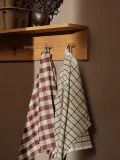 Ferm Living Полотенце кухонное Hale, Ш 50 × Д 70 см, Светлый бежевый — фото 2