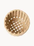 Ferm Living Корзина для хранения Nalan из керамики ручной работы, Ø 16 × В 15 см, Светлый бежевый — фото 5