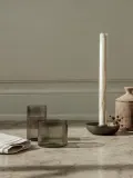 Ferm Living Набор рюмок Ripple с волнистым рельефом, 4 шт., 140 мл, серые — фото 7
