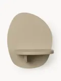Ferm Living Kids Полка настенная Pilu с высоким задником для детской, 20х25х15 см, светло-бежевая матовая — фото 1