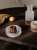 Ferm Living Набор мисочек Ripple из выдувного стекла, матовые, 4 предмета — фото 5