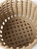 Ferm Living Корзина для хранения Nalan из керамики ручной работы, Ø 24 × В 21 см, Светлый бежевый — фото 4