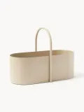 Ferm Living Коробка для хранения Grib, Ш 35 × В 17 см, Светлый бежевый — фото 1