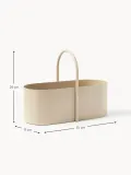 Ferm Living Коробка для хранения Grib, Ш 35 × В 17 см, Светлый бежевый — фото 2