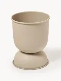 Ferm Living Кашпо Hourglass, высота 30 см, Ø 21 × В 30 см, Светлый бежевый — фото 1