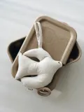 Ferm Living Kids Мобиль музыкальный Swif Bird на кроватку и коляску из органического хлопка, 20 x 18 см, молочно-белый — фото 2