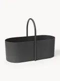 Ferm Living Коробка для хранения Grib, Ш 35 × В 17 см, Чёрный — фото 1