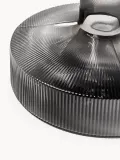 Декантер Ferm Living Ripple из выдувного стекла, 1,1 л, серый глянцевый — фото 2
