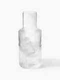 Комплект Ferm Living Ripple карафка и стакан, прозрачные, 2 предмета — фото 3