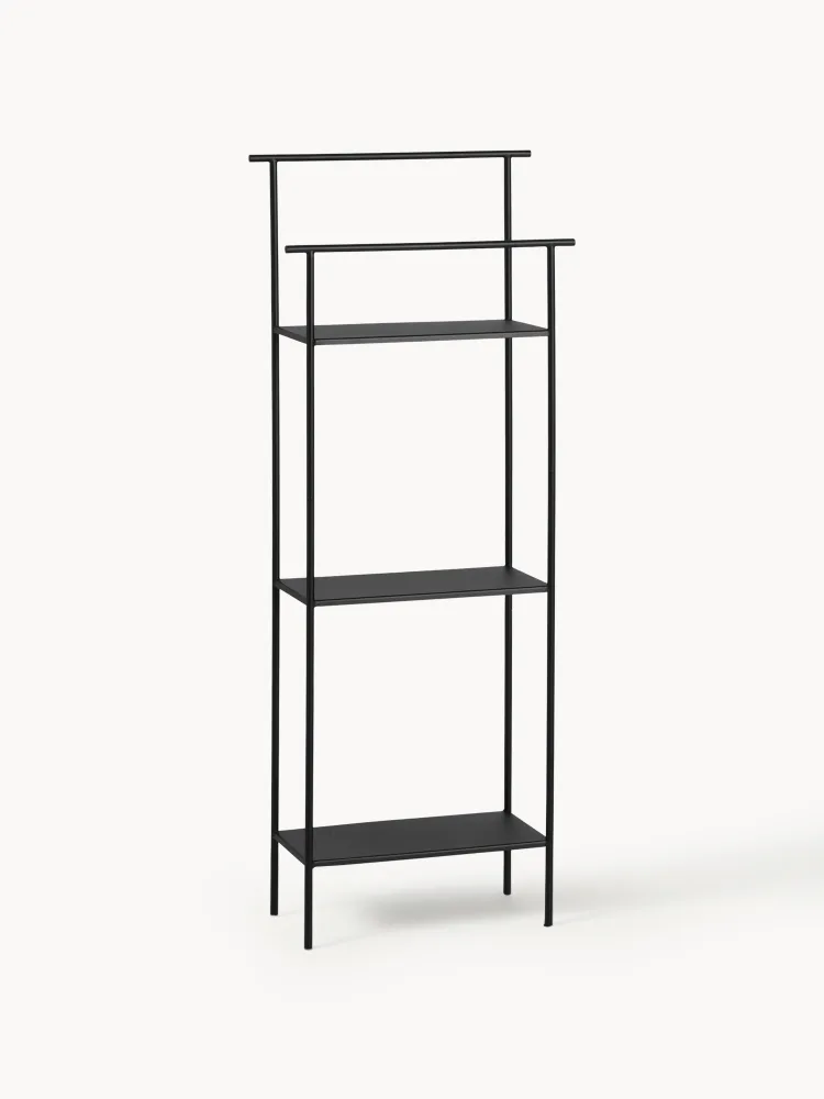 Ferm Living Стеллаж Dora, Ø 30 × В 79 см, Чёрный