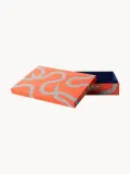 Jonathan Adler Коробка для хранения ручной работы Eden, Ш 31 × Г 20 см, Оранжевый — фото 3