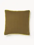 Jonathan Adler Подушка декоративная Pompidou, Ш 45 × Д 45 см, Светлый жёлтый — фото 2