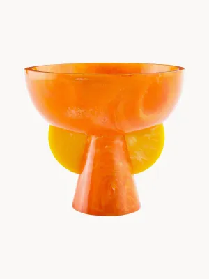 Jonathan Adler Миска декоративная Como с мраморным рисунком, диаметр 23 см