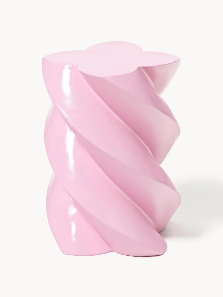 &klevering Приставной столик Marshmallow, бледно-розовый